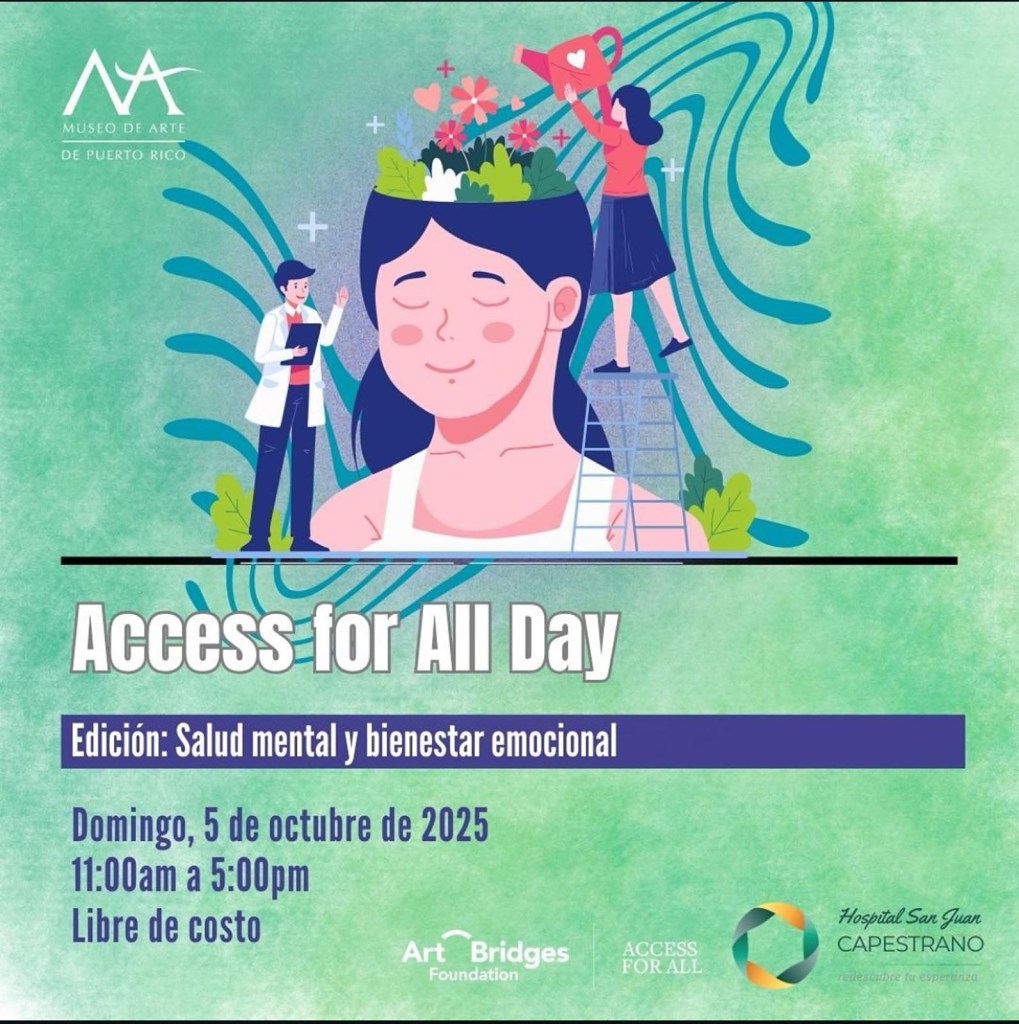 Afiche promocional - Salud mental y bienestar emocional