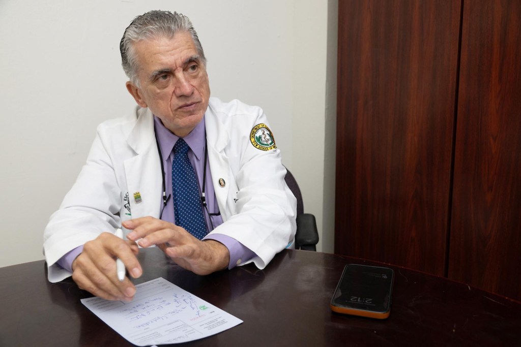 Dr. Pablo Rodríguez Ortiz, director médico del Hospital de Trauma de Puerto Rico.