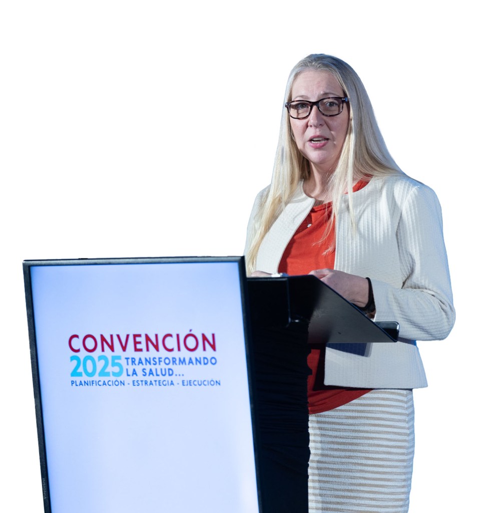 Rebecca Jolley, ejecutiva regional de la Región 4 de la Asociación Americana de Hospitales.